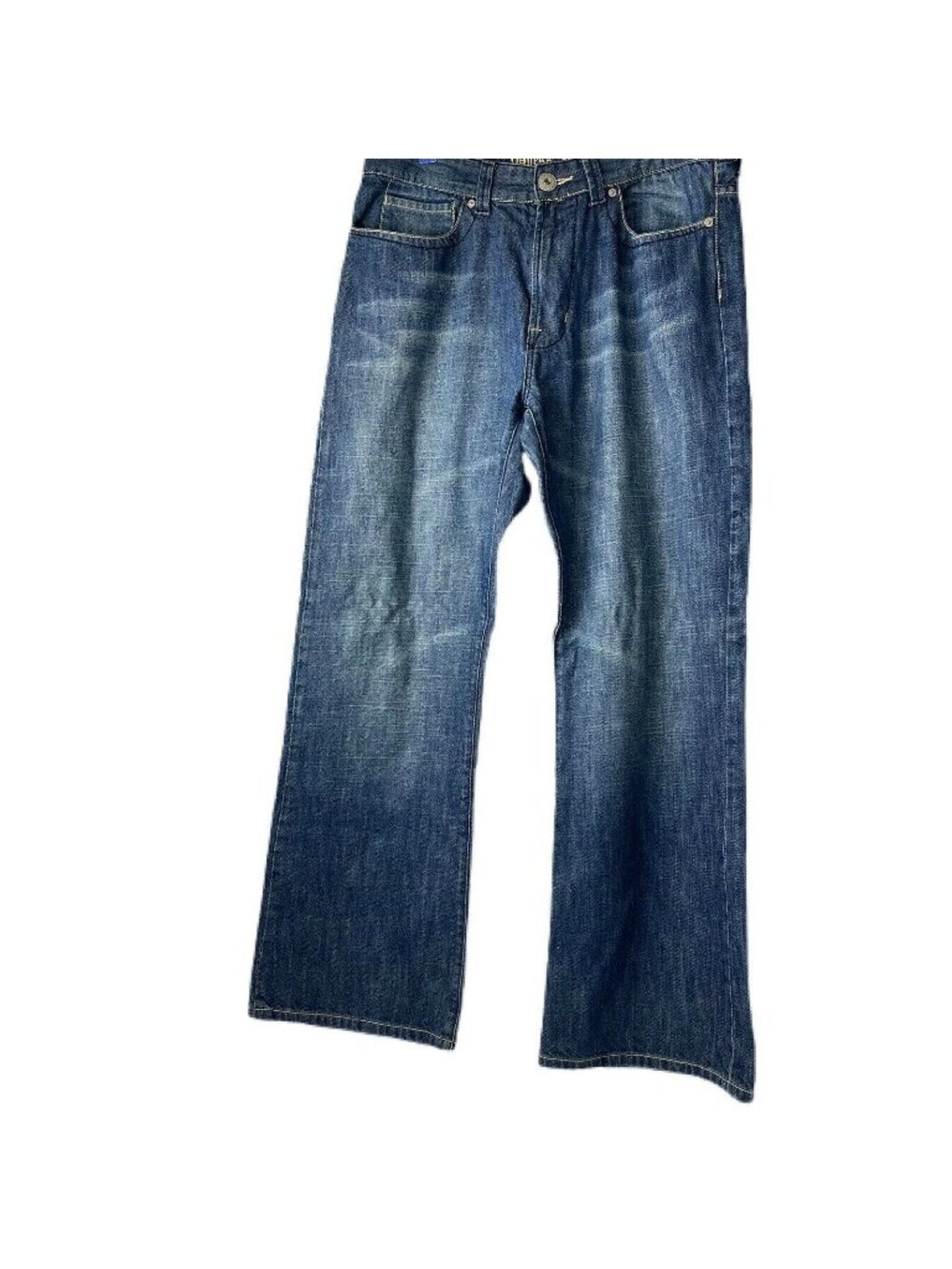 Vintage Guess Mens Jeans Blue Size 36 100% Cotton Relaxed Fit Straight Leg